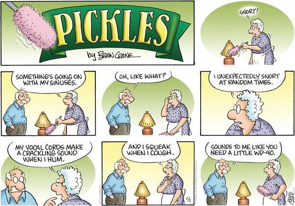 brian cranes pickles comic strip 1