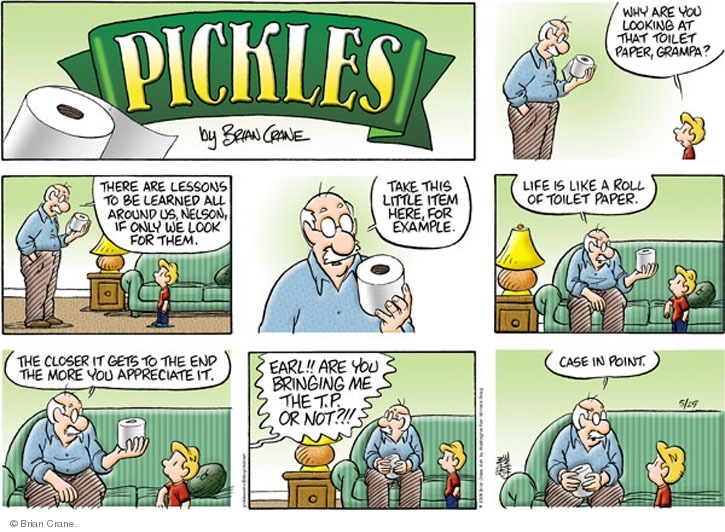 brian cranes pickles comic strip 23