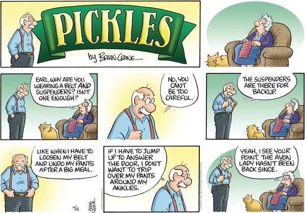 brian cranes pickles comic strip 36