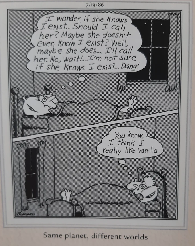 the far side comics by gary laron 1054