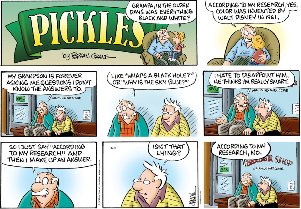 PICKLES COMICS BY BRIAN CRANE TO LAUGH 102