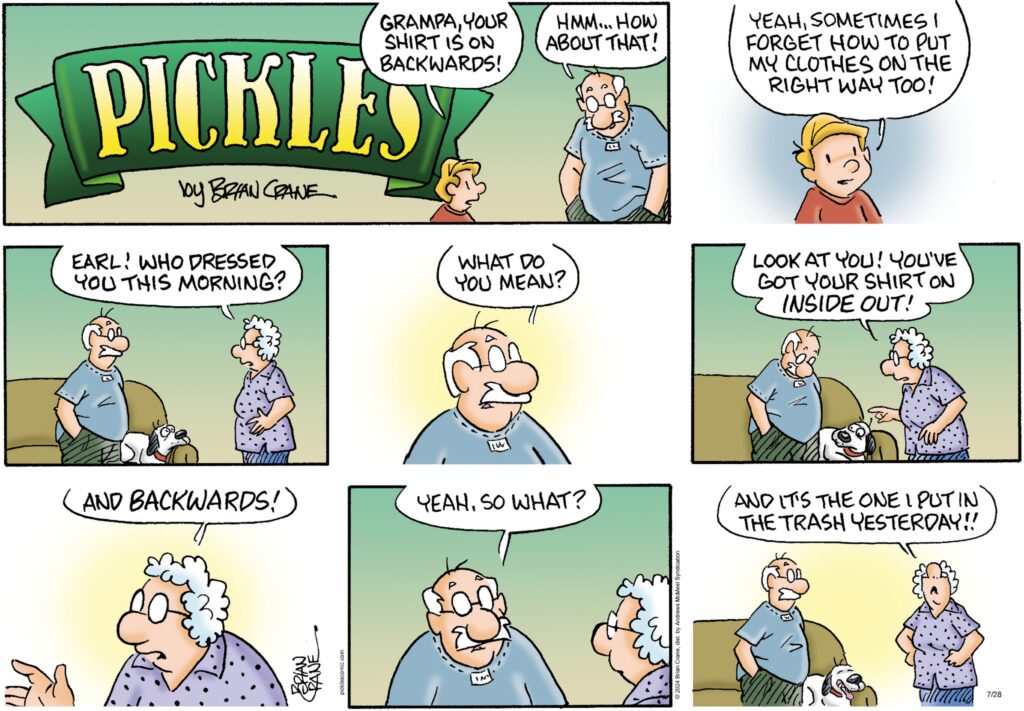 PICKLES COMICS BY BRIAN CRANE TO LAUGH 46