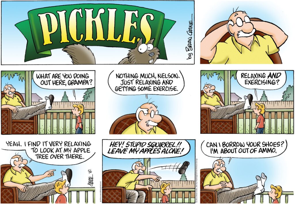 PICKLES COMICS BY BRIAN CRANE TO LAUGH 64