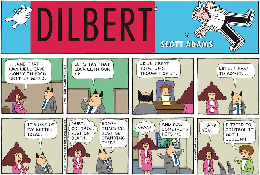 dilbert comics strip by scott adams 1