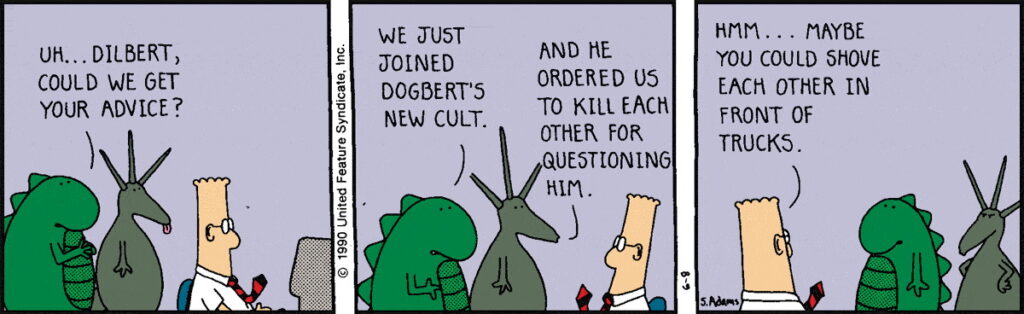 dilbert comics strip by scott adams 43