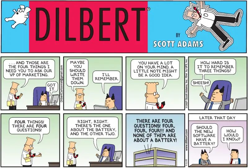 dilbert comics strip by scott adams 73