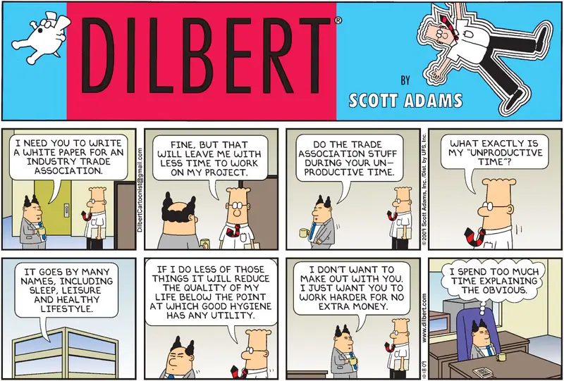 dilbert comics strip by scott adams 77