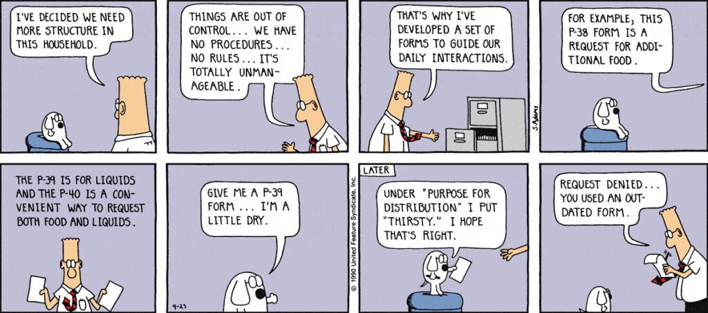 dilbert comics strip by scott adams 93