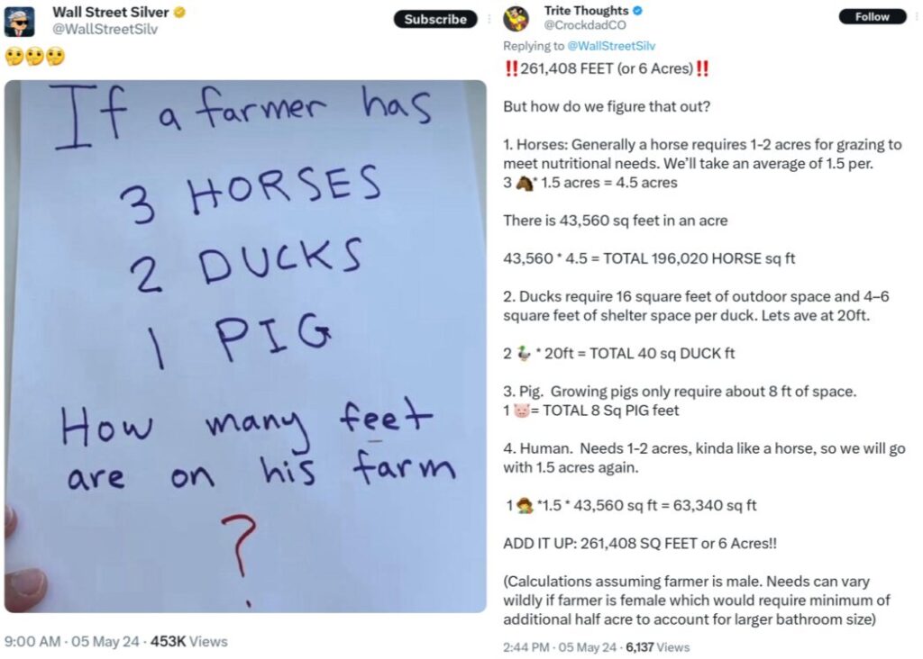 Brain Teaser Challenge 2025: Can You Guess How Many Feet Are on the Farm? 3 Brain Teaser Challenge 2025 Can You Guess How Many Feet Are on the Farm 1