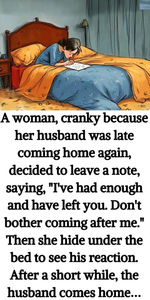Cranky Wife - 7 Times He Came Home Late — And the One Time His Wife Had Enough! Shocking ! 9 Cranky Wife 7 Times He Came Home Late — And the One Time His Wife Had Enough 5
