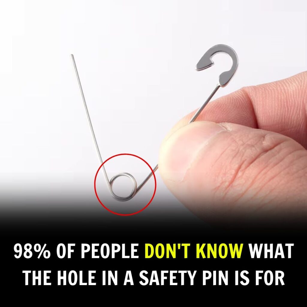 The Surprising Significance of the Tiny Hole in a Safety Pin – 98% of People Have No Idea! 2 The Surprising Significance of the Tiny Hole in a Safety Pin – 98% of People Have No Idea!