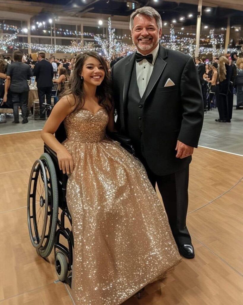 Dad Takes Disabled Daughter to Prom, Finds $10K Check for ‘Dad of the Year’ in Mailbox Later - Shocking Story 3 prom