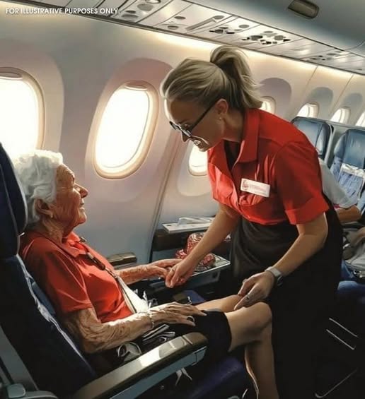 Flight Attendant Saved 62-Year-Old Business-Class Woman To reward her, she gave her a Christmas gift two years later.