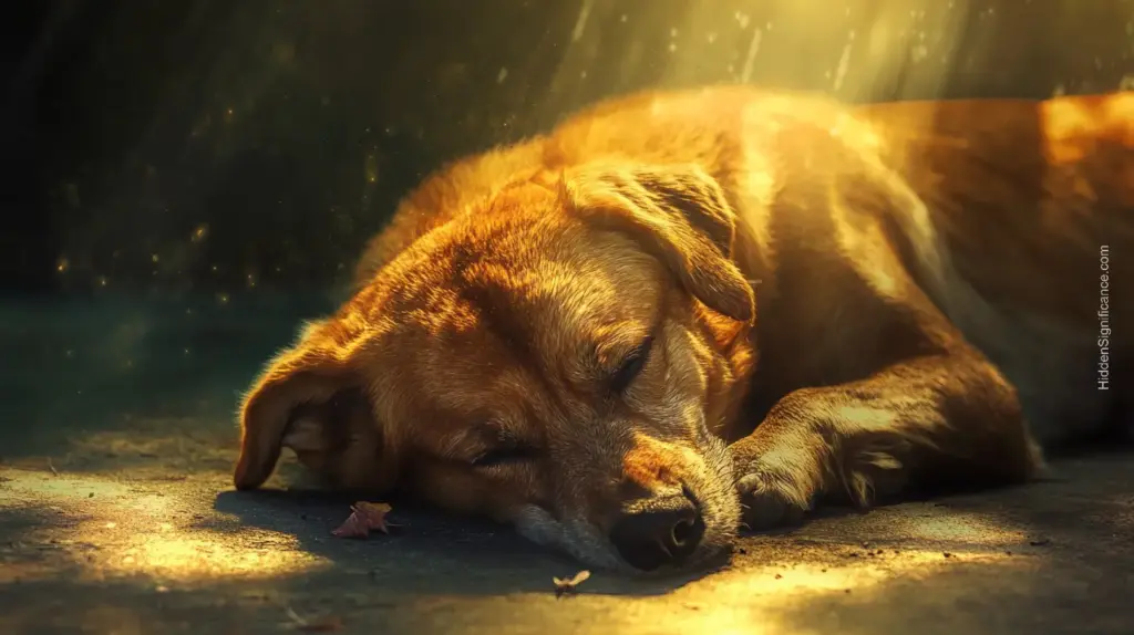 I Thought I Was Rescuing a Dog—What Happened at the Door Changed Everything - 2025 4 spiritual meaning of dog dying 2