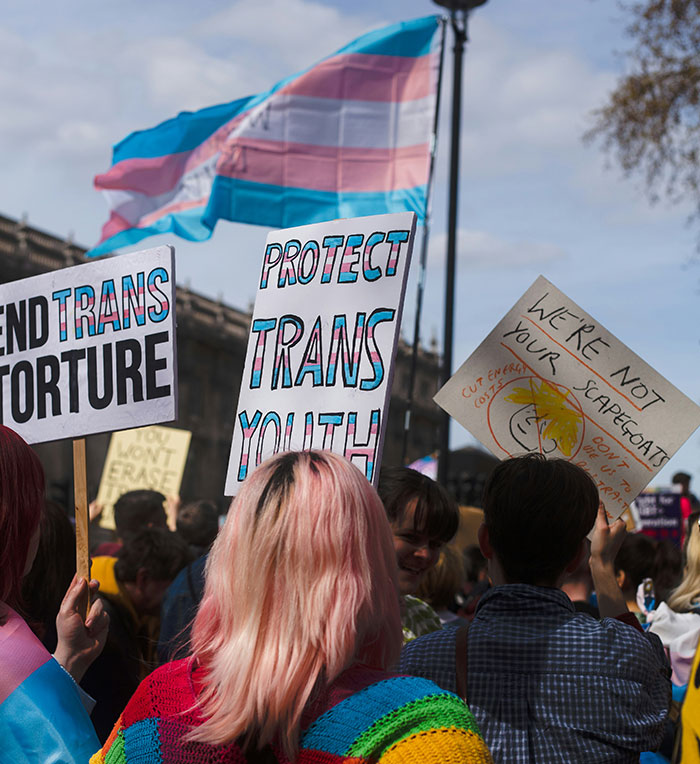 Breaking the Rules: Trans Woman Competes Topless in Men’s Race to Protest Controversial Policy - 2025 8 trans protest 68529895548d6 700