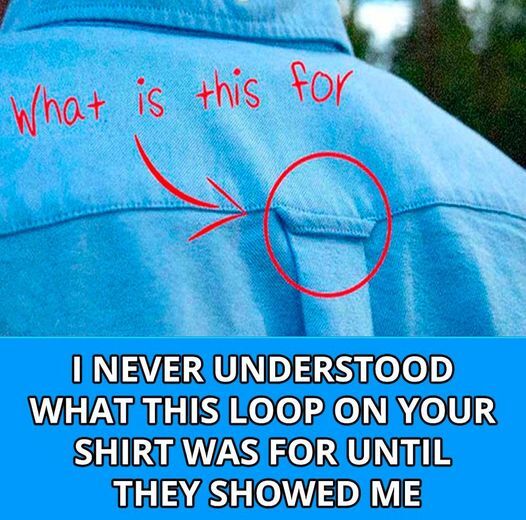 Shirt Mystery Solved: What the Loop on the Back of Your Button-Down Really Means - 2025 4 Loop on the Back of Your Button - locker loop