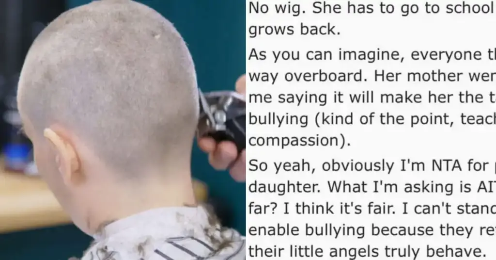 Dad Shaves Daughter’s Head After She Bullied a Classmate with Cancer — A Powerful Lesson in Empathy - 2025 2 Dad Shaves Daughter’s Head After She Bullied a Classmate with Cancer