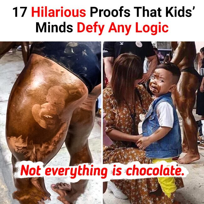 17 Hilarious Proofs That Kids’ Minds Defy Any Logic 19 Hilarious kids