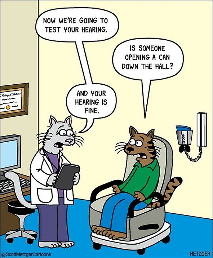 20 Hilarious Far Side Comics That Will Lift Your Soul 13 This man has been creating cat drawings for over 25 years and here are his newest ones 6565b906ad256 700