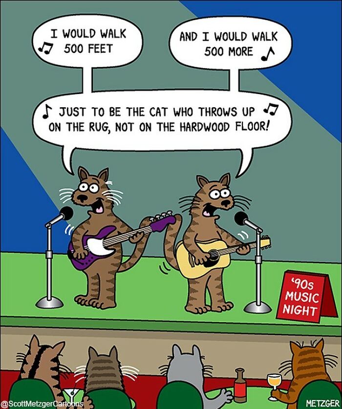 20 Hilarious Far Side Comics That Will Lift Your Soul 14 This man has been creating cat drawings for over 25 years and here are his newest ones 6565b910c02ff 700