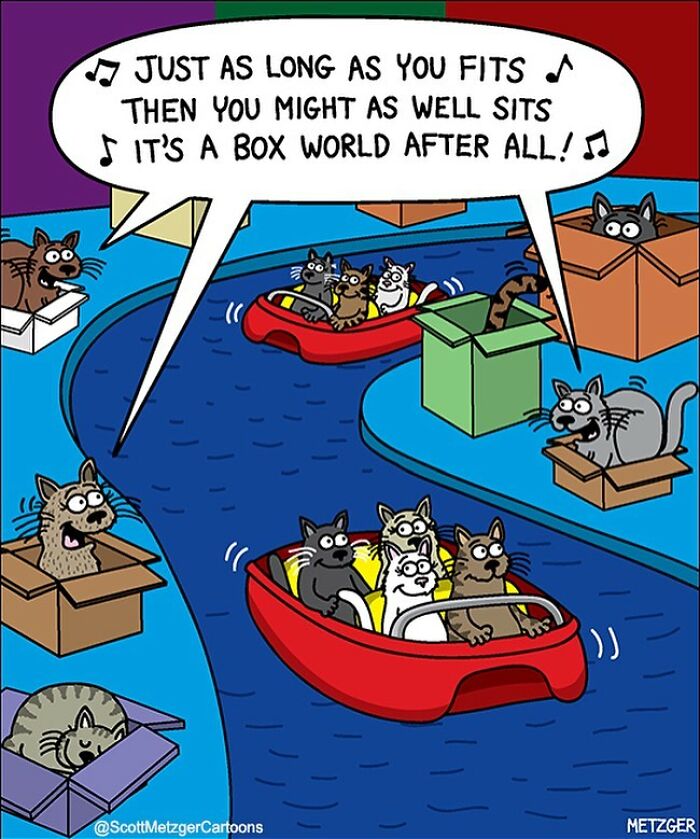20 Best Far Side Comics That Will Make Your Day Better 15 This man has been creating cat drawings for over 25 years and here are his newest ones 6565b91b0d27f 700