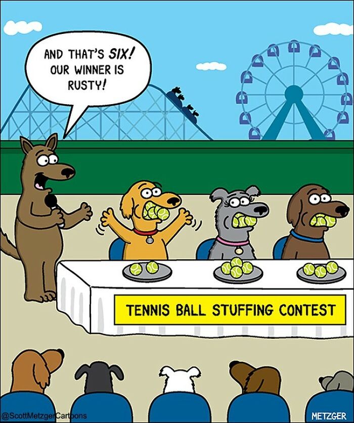20 Hilarious Far Side Comics That Will Lift Your Soul 17 This man has been creating cat drawings for over 25 years and here are his newest ones 6565b920d4509 700