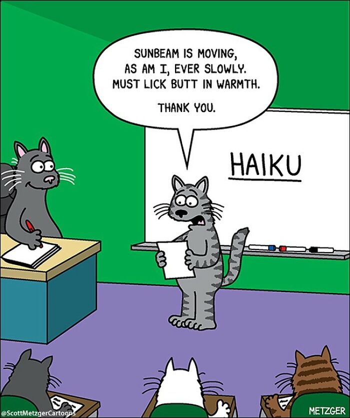 20 Best Funny The Humor Side Comics To Laugh Out Loud 17 This man has been creating cat drawings for over 25 years and here are his newest ones 6565b942693a0 700