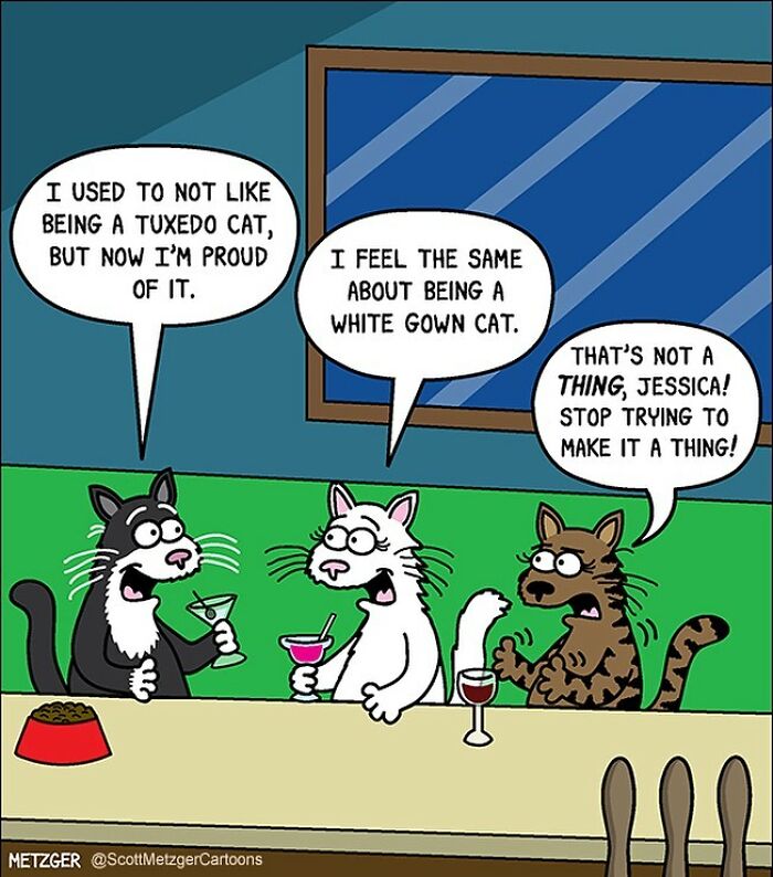 20 Laugh Out Loud Humor Comics To Make Your Life Easy 12 This man has been creating cat drawings for over 25 years and here are his newest ones 6565b9466588c 700