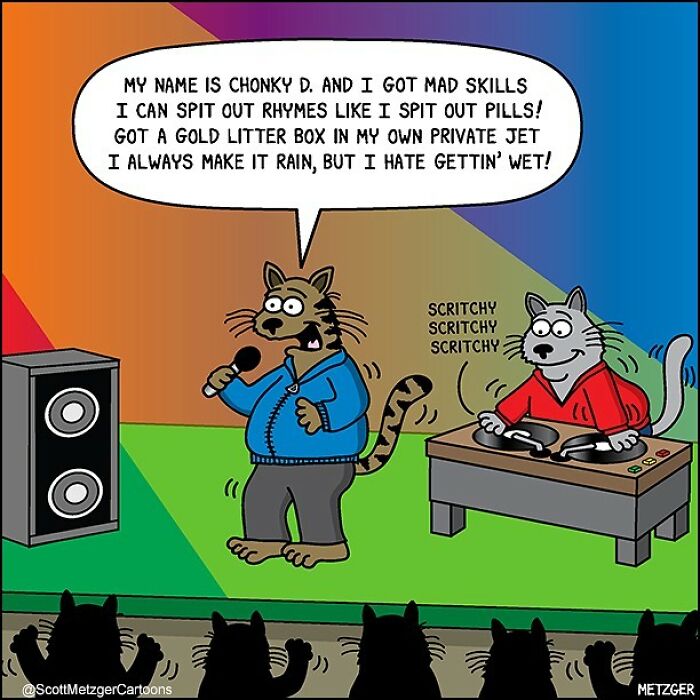 20 Best Funny The Humor Side Comics To Laugh Out Loud 14 This man has been creating cat drawings for over 25 years and here are his newest ones 6565b95463fcd 700