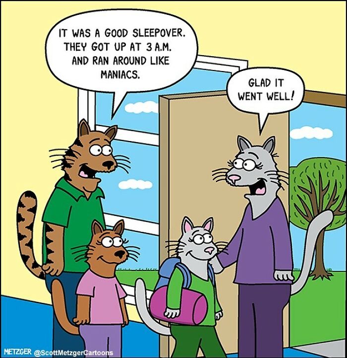20 Best Funny The Humor Side Comics To Laugh Out Loud 15 This man has been creating cat drawings for over 25 years and here are his newest ones 6565b95651ed3 700