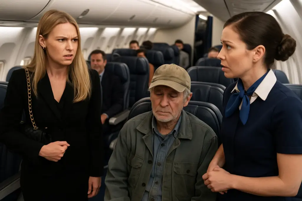 First-Class Passengers Mocked A Janitor — Until The Captain Stepped In And Said This