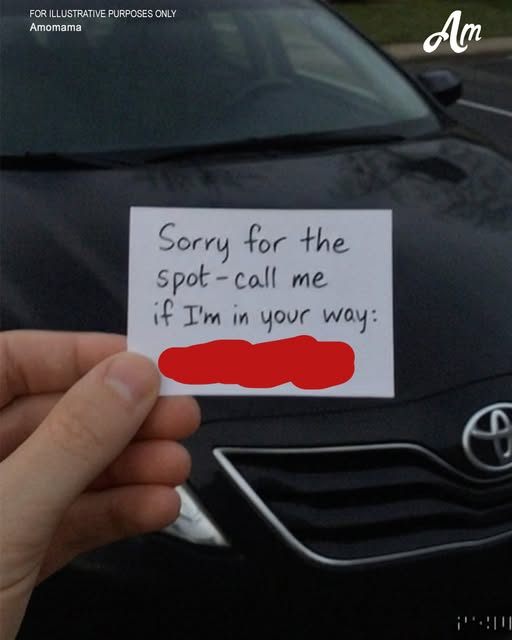 A Stranger Kept Taking My Parking Spot and Leaving His Number—The Truth Shocked Me - 2025 5 525504692 791860713511457 4140251876933410034 n