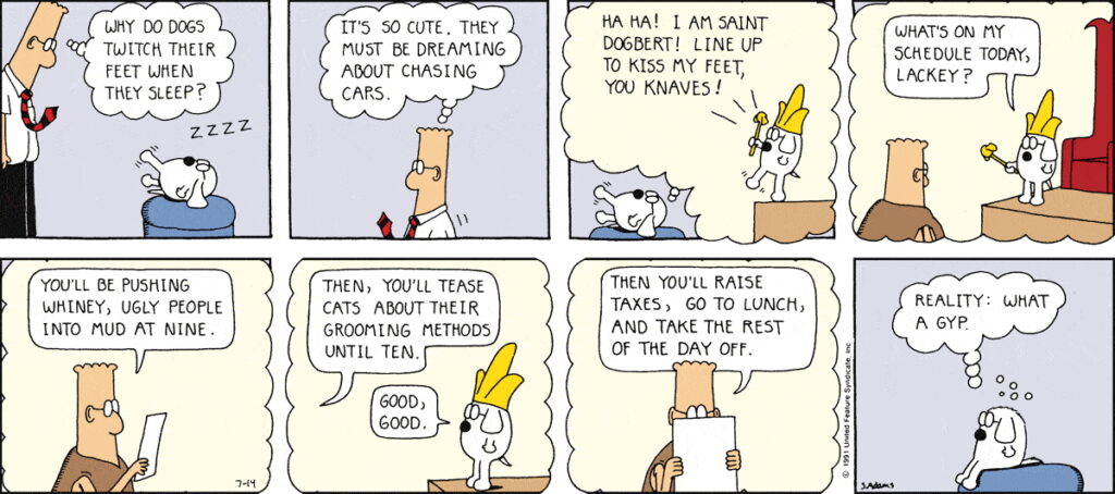 dilbert comic strips dose 114