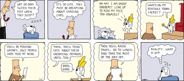 dilbert comic strips dose 114