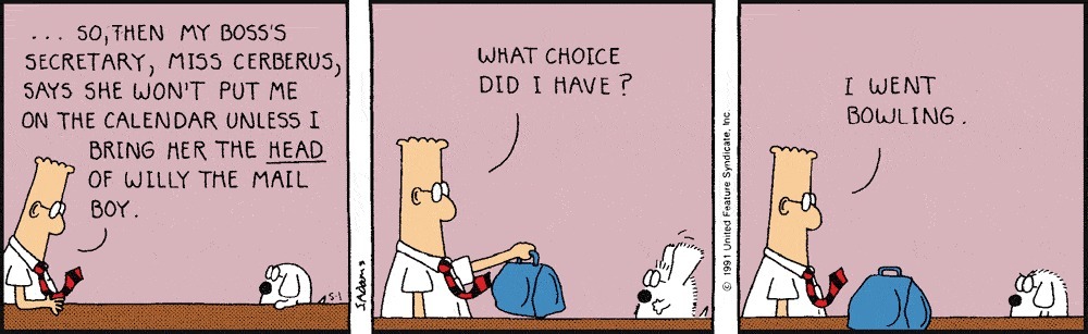 15 Best Laugh-Out-Loud Dilbert Comics That Will Totally Make Your Day 16 dilbert comics