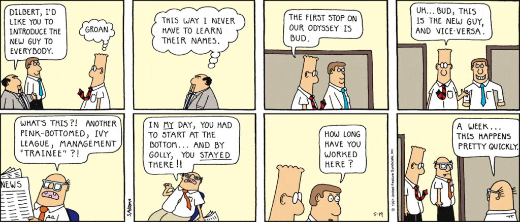 dilbert comic strips dose 58