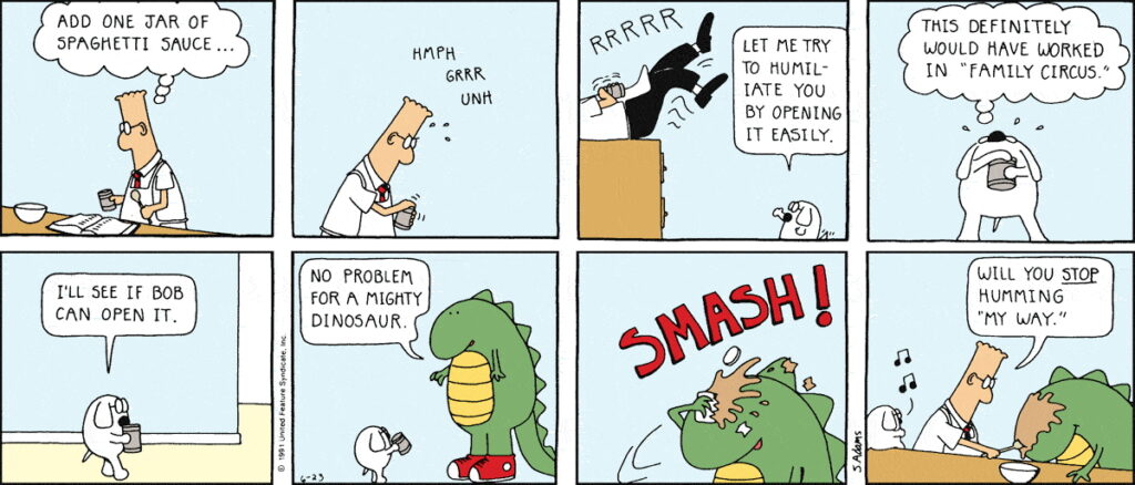 dilbert comic strips dose 92